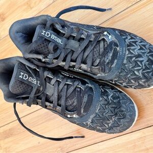 Black Under Armor Kid Baseball Cleats